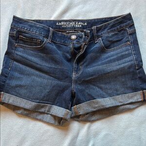 American Eagle Outfitters Women's Blue Denim Shorts